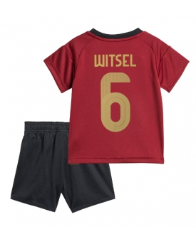 Billige Fotballdrakt Belgia Axel Witsel #6 Replika Hjemmedraktsett Barn EM 2024 Kortermet (med bukser)